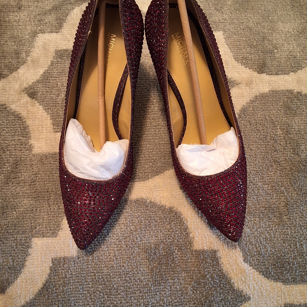 Michael Kors Burgundy Women's Shoes